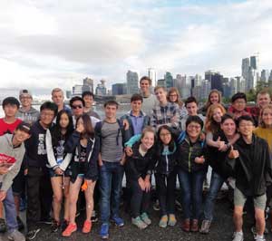 vancouver esl camp students