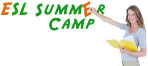 Summer camp logo